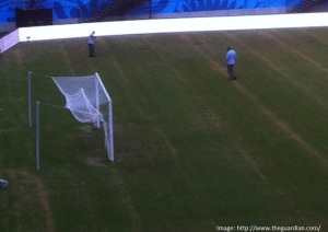 Manaus pitch 3 days ahead of World Cup match