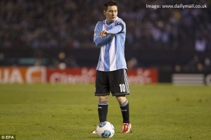 The captain Lionel Messi will lead his team in Brazil